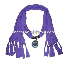 PK17ST298 bijoux décoratifs tricot écharpe pendentif